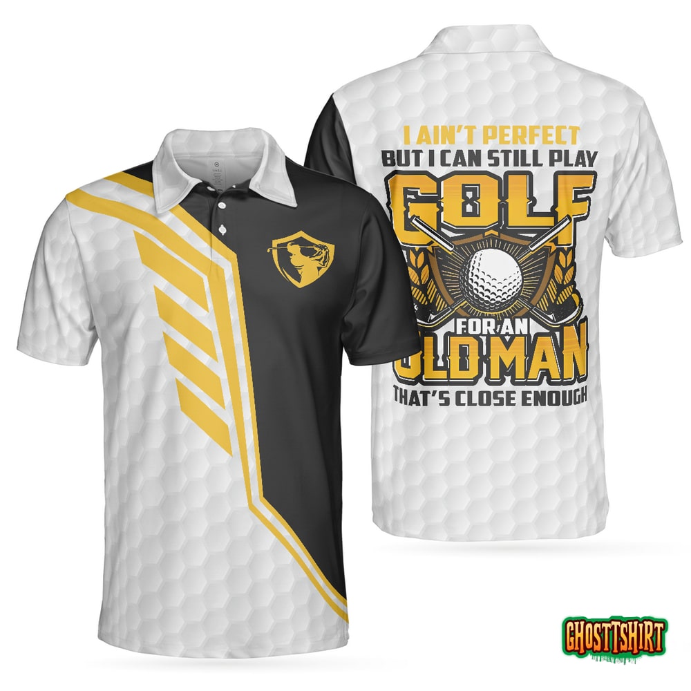 Your Hole Is My Goal Skull Golfer Custom Polo Shirt