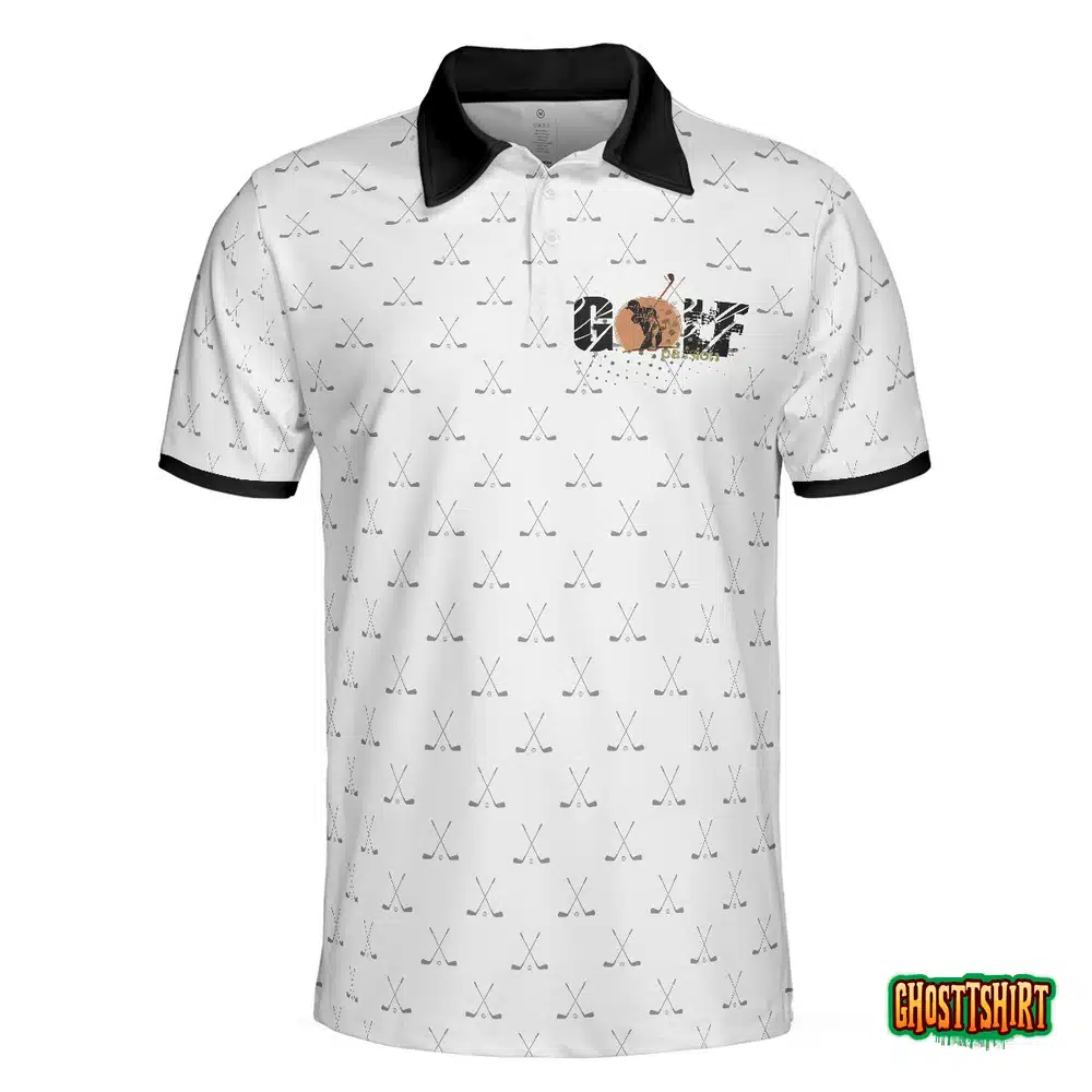 I Hate Golf Oh Nice Shot I Love Golf Polo Shirt
