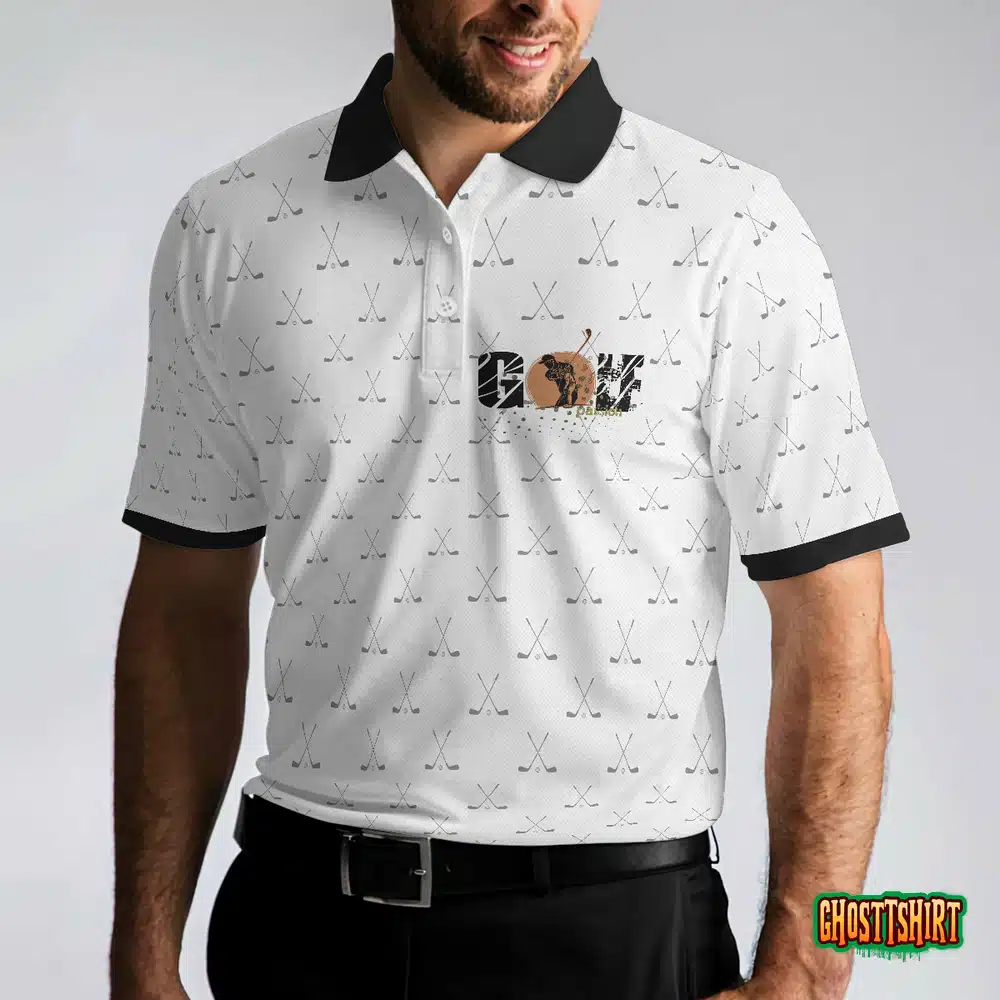 I Hate Golf Oh Nice Shot I Love Golf Polo Shirt