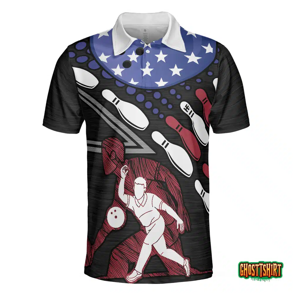 I Play Bowling Because I Like It Not Because I’m Good At It Polo Shirt