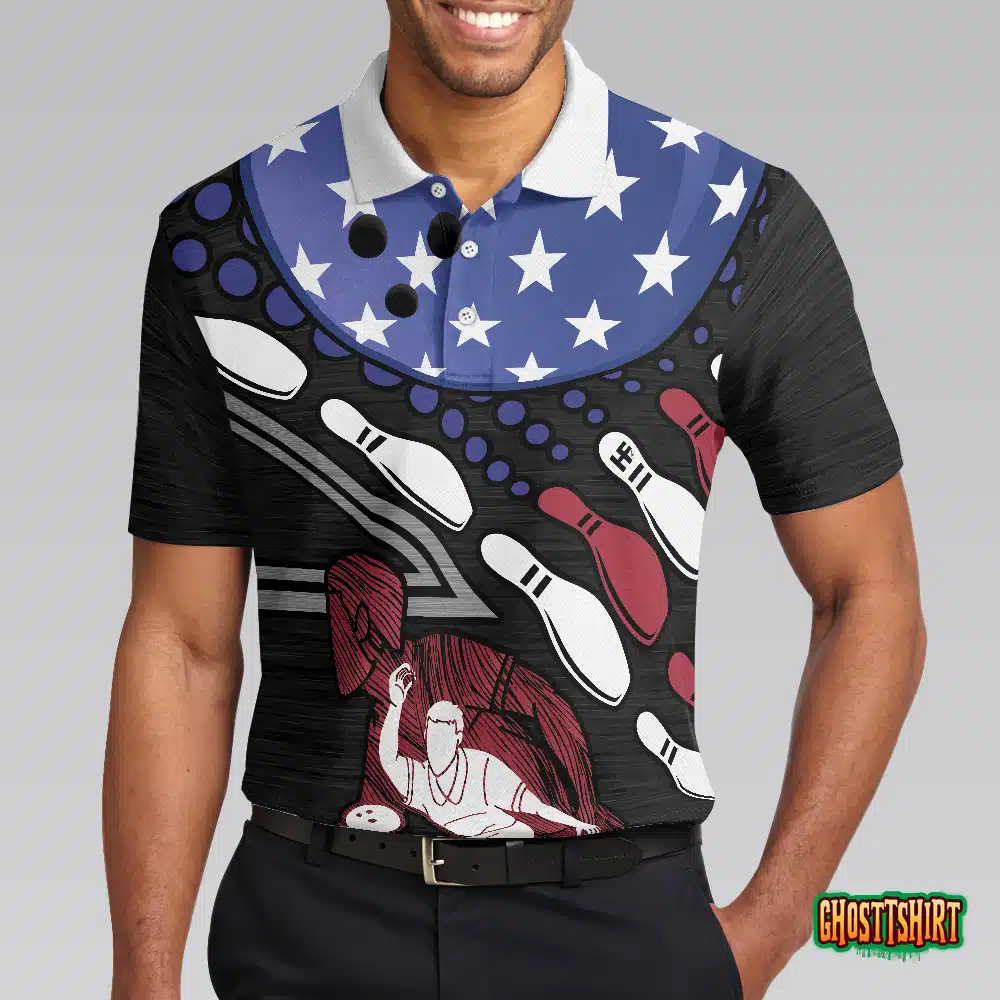 I Play Bowling Because I Like It Not Because I’m Good At It Polo Shirt