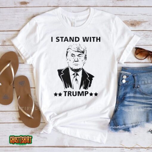 I Stand With Trump 2023 Unisex T-Shirt