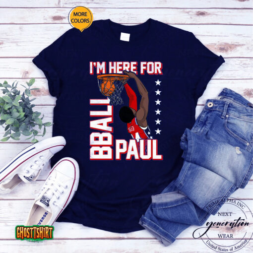 I’m Here For Bball Paul Graphic Unisex T-Shirt