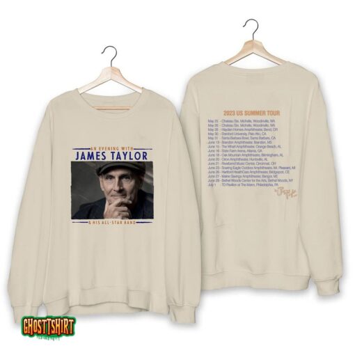James Taylor An Evening with James Taylor & His All-Star Band 2023 Shirt