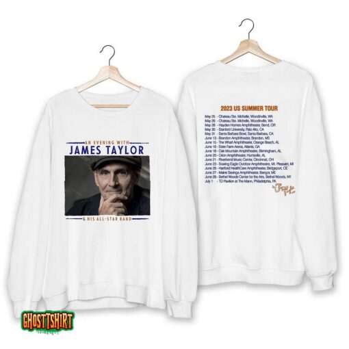 James Taylor An Evening with James Taylor & His All-Star Band 2023 Shirt