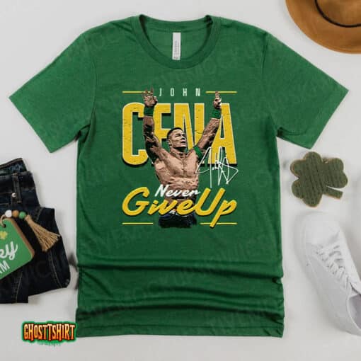 John Cena Never Give Up Tri-Blend Unisex T-Shirt
