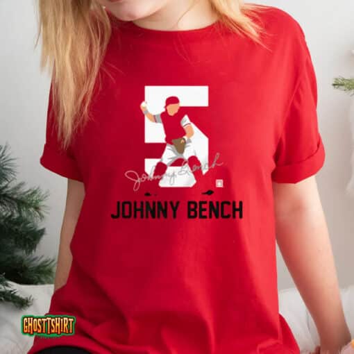 Johnny Bench Baseball Hall Of Fame Unisex T-Shirt