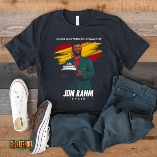 Jon Rahm 2023 Masters Tournament Champ Spain Unisex T-Shirt