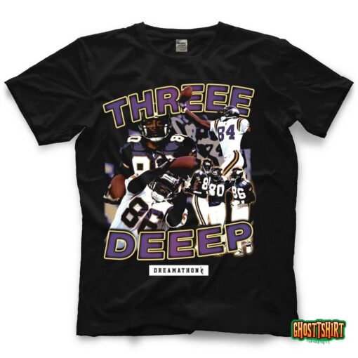 Justin Jefferson Threee Deeep Dreams Vintage Unisex T-Shirt