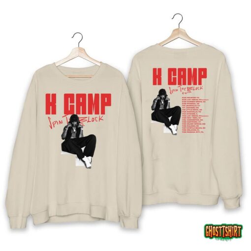 K Camp Spin The Block Tour 2023 Shirt