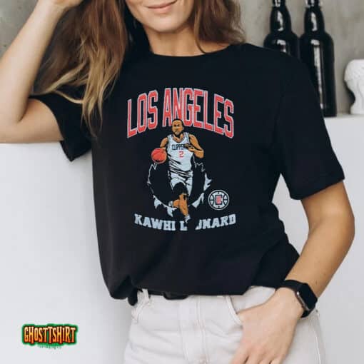 Kawhi Leonard Bustin Through Unisex T-Shirt