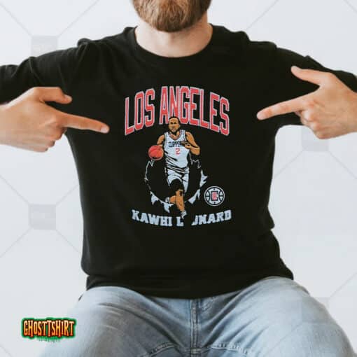 Kawhi Leonard Bustin Through Unisex T-Shirt