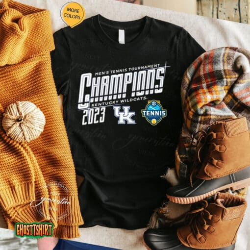 Kentucky Wildcats 2023 Sec Men’s Tennis Tournament Champions Unisex T-Shirt