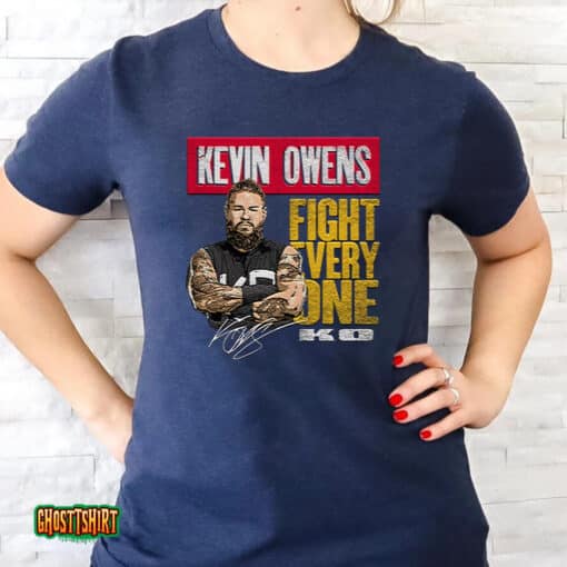 Kevin Owens Fight Every One Tri-Blend Unisex T-Shirt