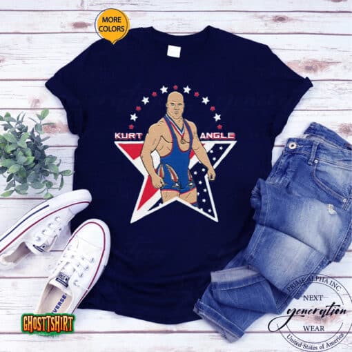 Kurt Angle American Hero Unisex T-Shirt