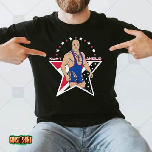 Kurt Angle American Hero Unisex T-Shirt