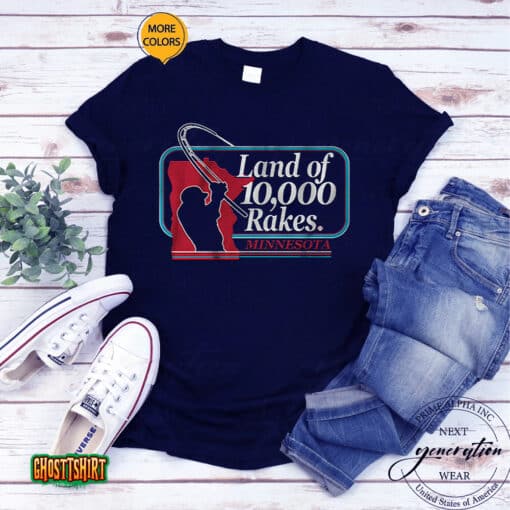 Land Of 10,000 Rakes Fishing Unisex T-Shirt