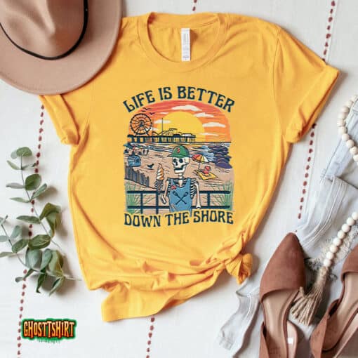 Life Is Better Jersey Shore Unisex T-Shirt