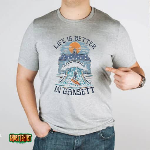 Life Is Better Narragansett Unisex T-Shirt