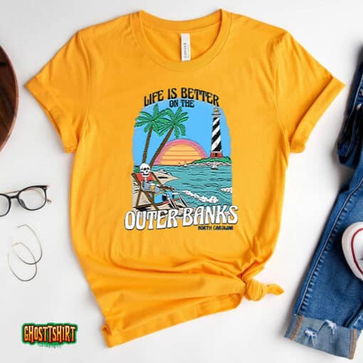 Life Is Better Outer Banks Unisex T-Shirt