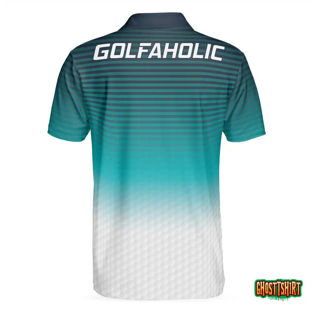 Life Is Full Of Important Choices Golf Polo Shirt, Golf Pattern Horizontal Stripes Polo Shirt