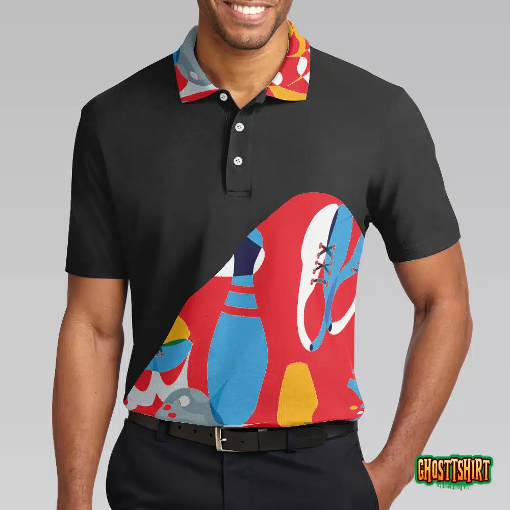 Life Is Like A Bowling Ball Polo Shirt