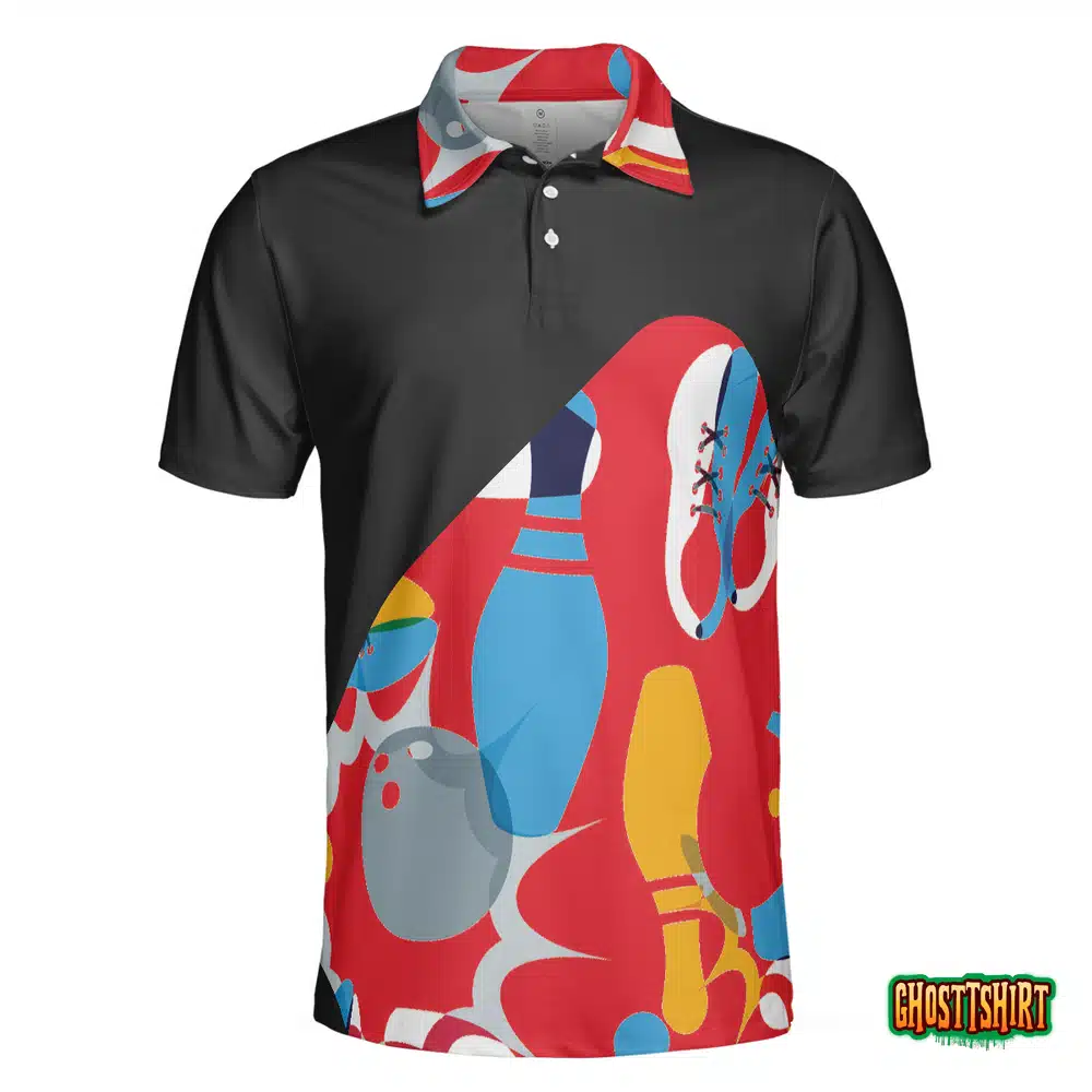 Life Is Like A Bowling Ball Polo Shirt