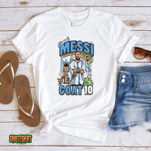 Lionel Messi Goat 10 Unisex T-Shirt