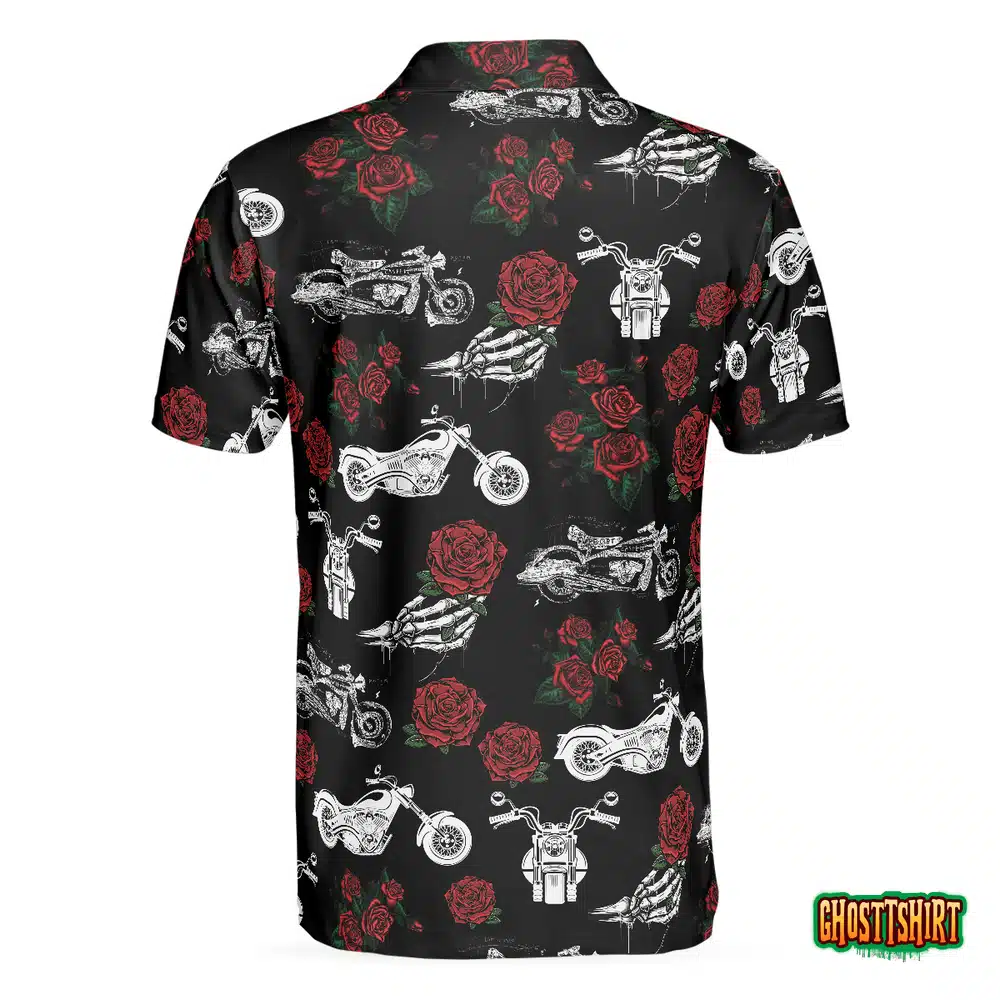 Live Love Motorbike Polo Shirt