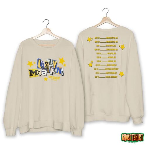 Lizzy McAlpine The End Of The Movie EU Rescheduled Tour Shirt