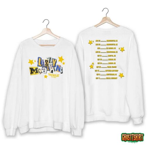 Lizzy McAlpine The End Of The Movie EU Rescheduled Tour Shirt