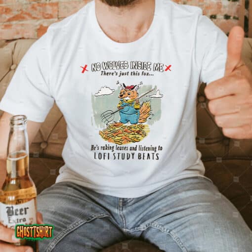 Lofi Fox No Wolves Inside Me Unisex T-Shirt