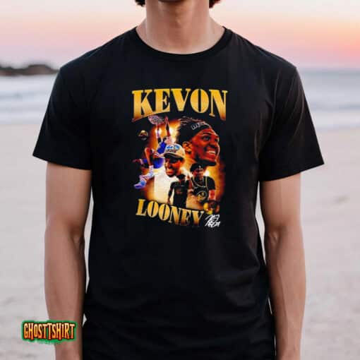 Looney Golden State Kevin Looney Vintage 90s Style Unisex T-Shirt