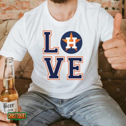 Love Astros Unisex T-Shirt