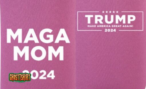 Maga Mom 2024 Pink Beverage Cooler
