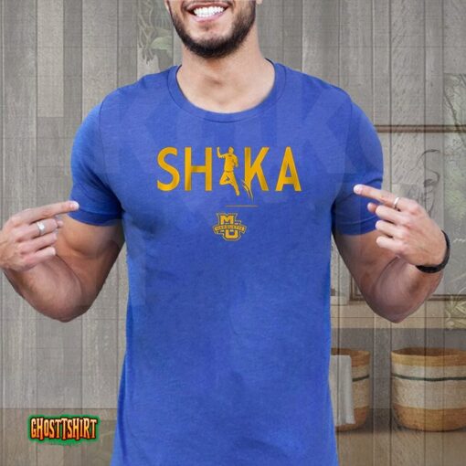Marquette Basketball Shaka Unisex T-Shirt