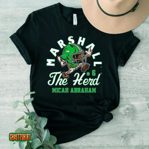 Marshall Thundering Herd Ncaa Football Micah Abraham Unisex T-Shirt