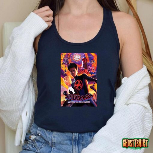 Marvel Spider-Man Across The Spider-Verse Infinite Spiders Tank Top