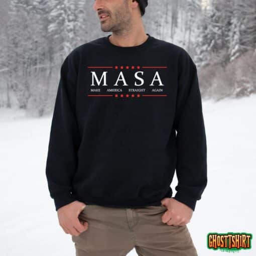Masa Make America Straight Again Unisex T-Shirt