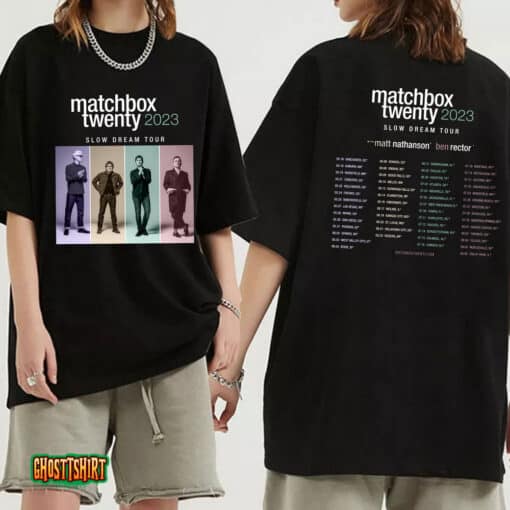 Matchbox Twenty Slow Dream Tour 2023 Shirt