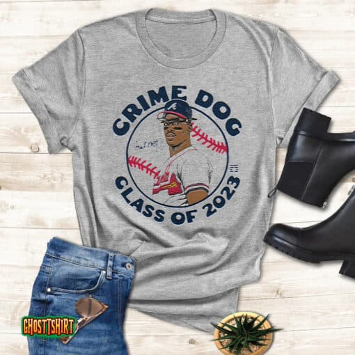 Mcgriff Class Of 2023 Heather Grey Crime Dog Unisex T-Shirt