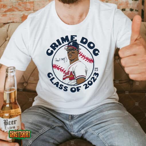Mcgriff Class Of 2023 Heather Grey Crime Dog Unisex T-Shirt