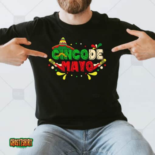 Mexican Holiday Cinco De Mayo Unisex T-Shirt