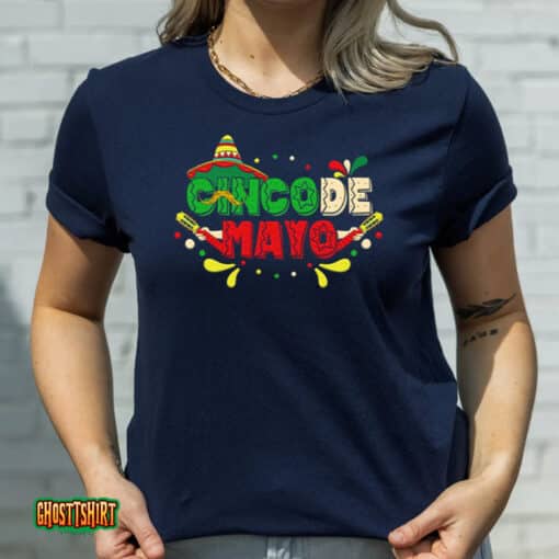 Mexican Holiday Cinco De Mayo Unisex T-Shirt