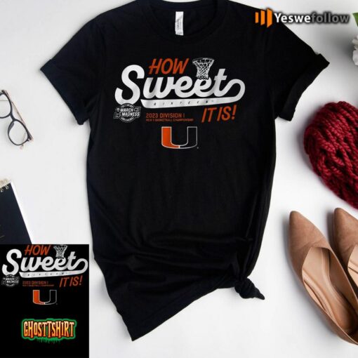 Miami Mens Basketball Sweet Sixteen Unisex T-Shirt