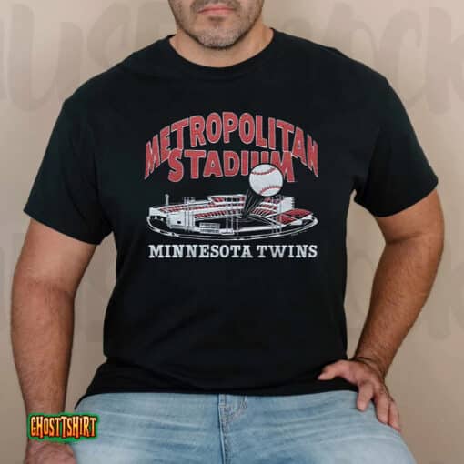 Minnesota Twins Metropolitan Stadium Unisex T-Shirt
