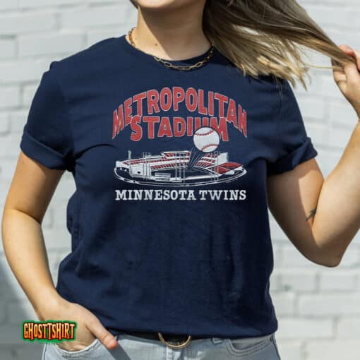 Minnesota Twins Metropolitan Stadium Unisex T-Shirt