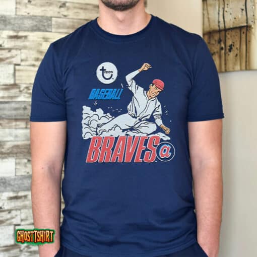 Mlb X Topps Atlanta Braves Baseball Unisex T-Shirt