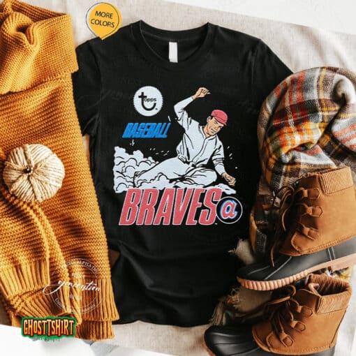 Mlb X Topps Atlanta Braves Baseball Unisex T-Shirt