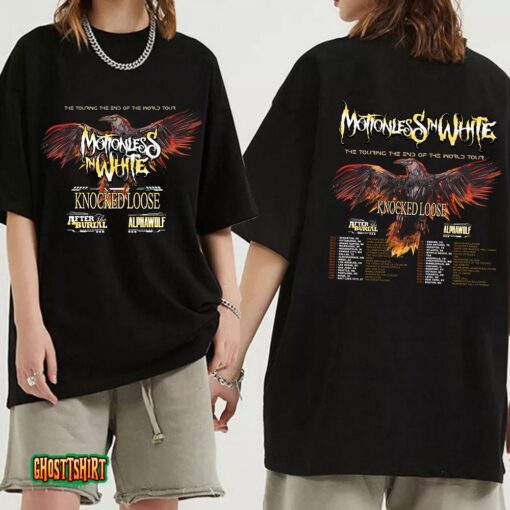 Motionless In White The Touring The End Of The World Tour Shirt